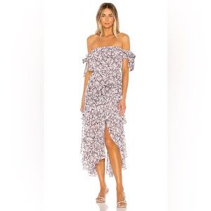 MISA Los Angeles x Revolve Off-Shoulder Dress